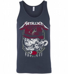 Metallica Skull Snake Arizona Coyotes Tank - zezetee