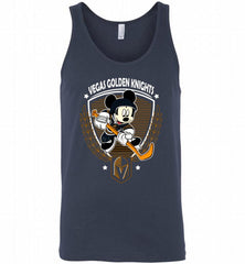 NHL HOCKEY MICKEY MOUSE TEAM VEGAS GOLDEN KNIGHTS Tank - zezetee