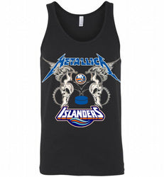 Metallica New York Islanders Logo Tank