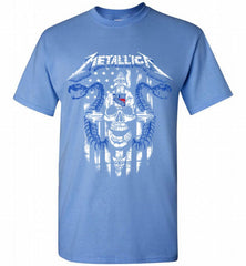 Metallica Snake Skull New York Rangers Logo Shirt - zezetee