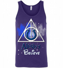Indianapolis Colts Always Believe Harry Potter Tank - zezetee