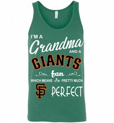 I'M A Grandma And A San Francisco Giants Fans Gift Tank - zezetee