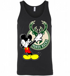 Disney Mickey Mouse Dabbing Milwaukee Bucks Tank