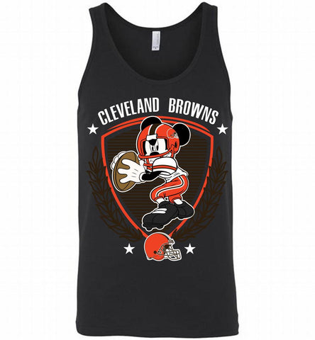 Disney Mickey Cleveland Browns Team Tank - zezetee