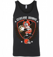 Disney Mickey Cleveland Browns Team Tank - zezetee