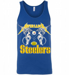 Metallica Pittsburgh SteelersLogo Tank - zezetee