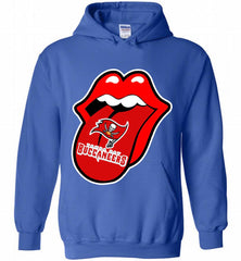 Tampa Bay Buccaneers  x The Rolling Stones Logo Hoodie - zezetee