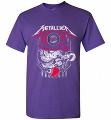 Metallica Skull Minnesota Twins Logo Shirt - zezetee