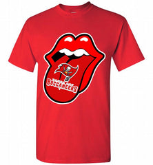 Tampa Bay Buccaneers  x The Rolling Stones Logo Shirt - zezetee