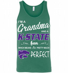 I'M A Grandma And A Kansas State Wildcats Fan Tank - zezetee