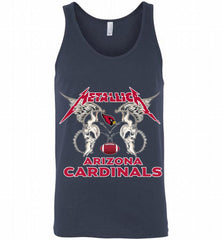 Metallica Arizona Cardinals Logo Tank - zezetee