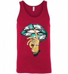 NFL Philadelphia Eagles Lip Shut The Fuck Up Tank - zezetee