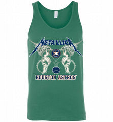 Metallica Houston Astros Logo Tank - zezetee