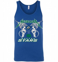 Metallica Dallas Stars Logo Tank - zezetee