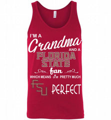 I'M A Grandma And A Florida State Seminoles Fan=_2 Tank - zezetee