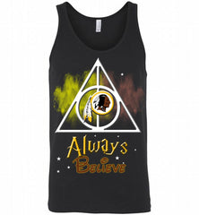 Washington Redskins Always Believe Harry Potter Tank - zezetee