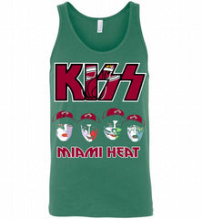 Kiss Miami Heat Logo Tank - zezetee