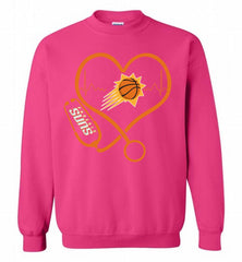 Nurse Heartbeat Love Phoenix Sun Crewneck Sweatshirt - zezetee