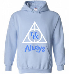 KENTUCKY WILDCATS DEATHLY HALLOWS ALWAYS GIFT Hoodie - zezetee