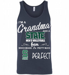 I'M A Grandma And A Michigan State Spartans Fan Tank - zezetee
