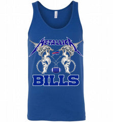 Metallica Buffalo Bills Logo Tank - zezetee