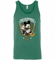 NHL HOCKEY MICKEY MOUSE TEAM VEGAS GOLDEN KNIGHTS Tank - zezetee
