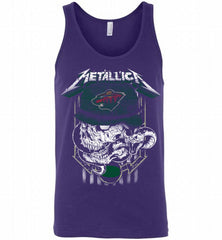 Metallica Skull Snake Minnesota Wild Tank - zezetee