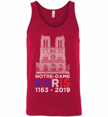 Notre-Dame Paris France Cathedral 1163 2019 Tank - zezetee