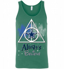 Dallas Cowboys Always Believe Harry Potter Tank - zezetee