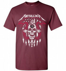 Metallica Snake Skull Toronto Raptors Logo Shirt - zezetee