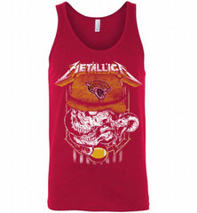 Metallica Skull Snake Jacksonville Jaguars Tank - zezetee