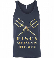 AQUAMAN KINGS ARE BORN IN DECEMBER Tank - zezetee