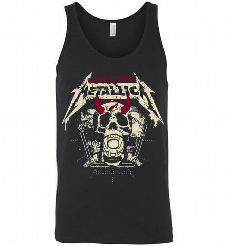 Metallica We Don't Give A Shit Arizona Coyotes Tank - zezetee