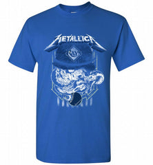 Metallica Skull Tampa Bay Rays Logo Shirt - zezetee