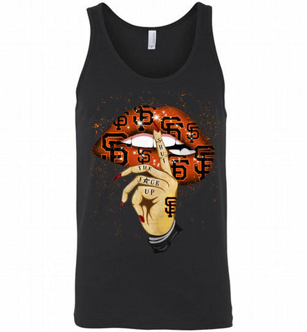 MLB San Francisco Giants Lip Shut The Fuck Up Tank - zezetee