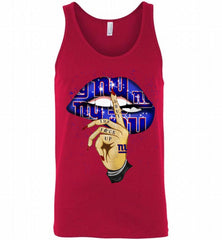 NFL New York Giants Lip Shut The Fuck Up Tank - zezetee