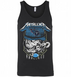 Metallica Skull Snake Tennessee Titans Tank