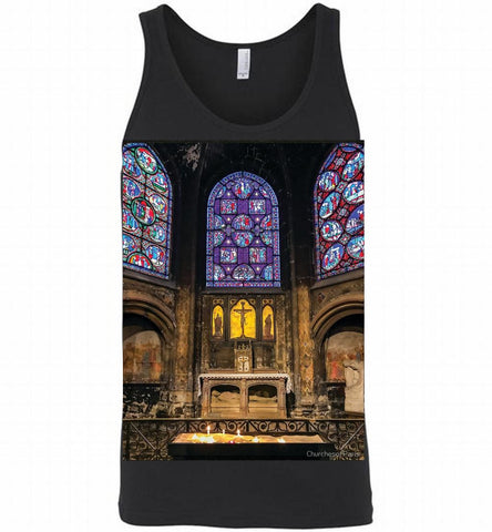 Chapel of Stained Glass Compassion Tank - zezetee