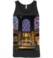 Chapel of Stained Glass Compassion Tank - zezetee