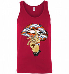 NFL Broncos Lip Shut The Fuck Up Tank - zezetee