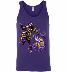 Deadpool Assassin Minnesota Vikings Fan Tank - zezetee