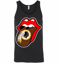 Washington Redskins  x The Rolling Stones Logo Tank - zezetee