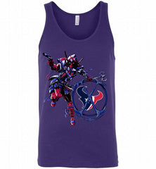 Deadpool Assassin Houston Texans Fan Tank - zezetee
