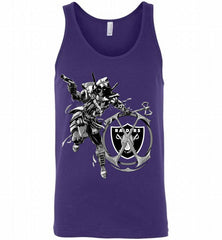 Deadpool Assassin Oakland Raiders Fan Tank - zezetee