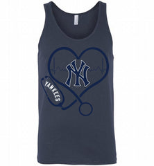 Nurse Heartbeat New York Yankees Tank - zezetee