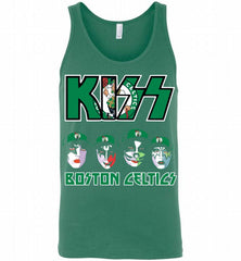 Kiss Boston Celtics Logo Tank - zezetee