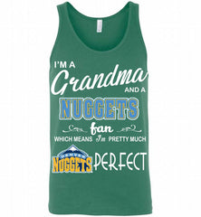 I'M A Grandma And A Denver Nuggets Fans Perfect Tank - zezetee