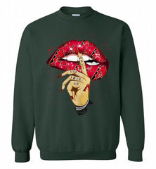 MLB Arizona Lip Shut The Fuck Up Crewneck Sweatshirt - zezetee