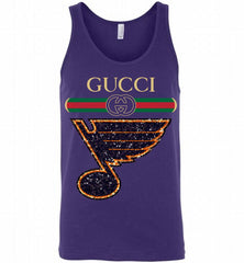Gucci St Louis Blues Logo Tank - zezetee