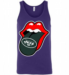 New York Jets  x The Rolling Stones Logo Tank - zezetee
